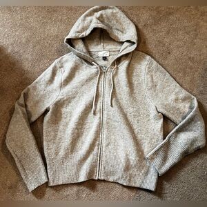 Zip up hoodie sweater